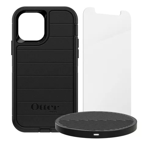 OtterBox Defender Pro Series Case, Protection & Charging Bundle for iPhone 12/iPhone 12 Pro