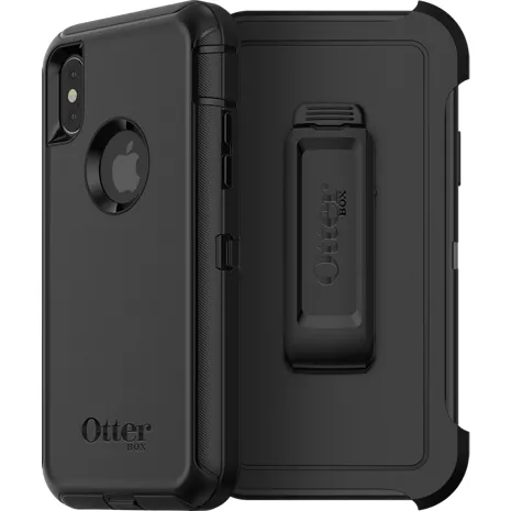 OtterBox - Defender Pro Series Case for Apple iPhone 11 Pro/X/XS - Black