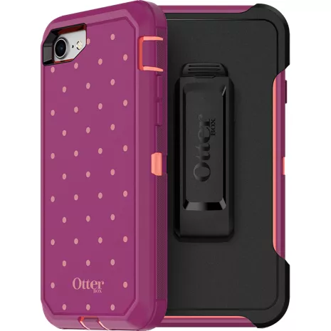 OtterBox Defender Series For iPhone 8/7 - Coral Dot