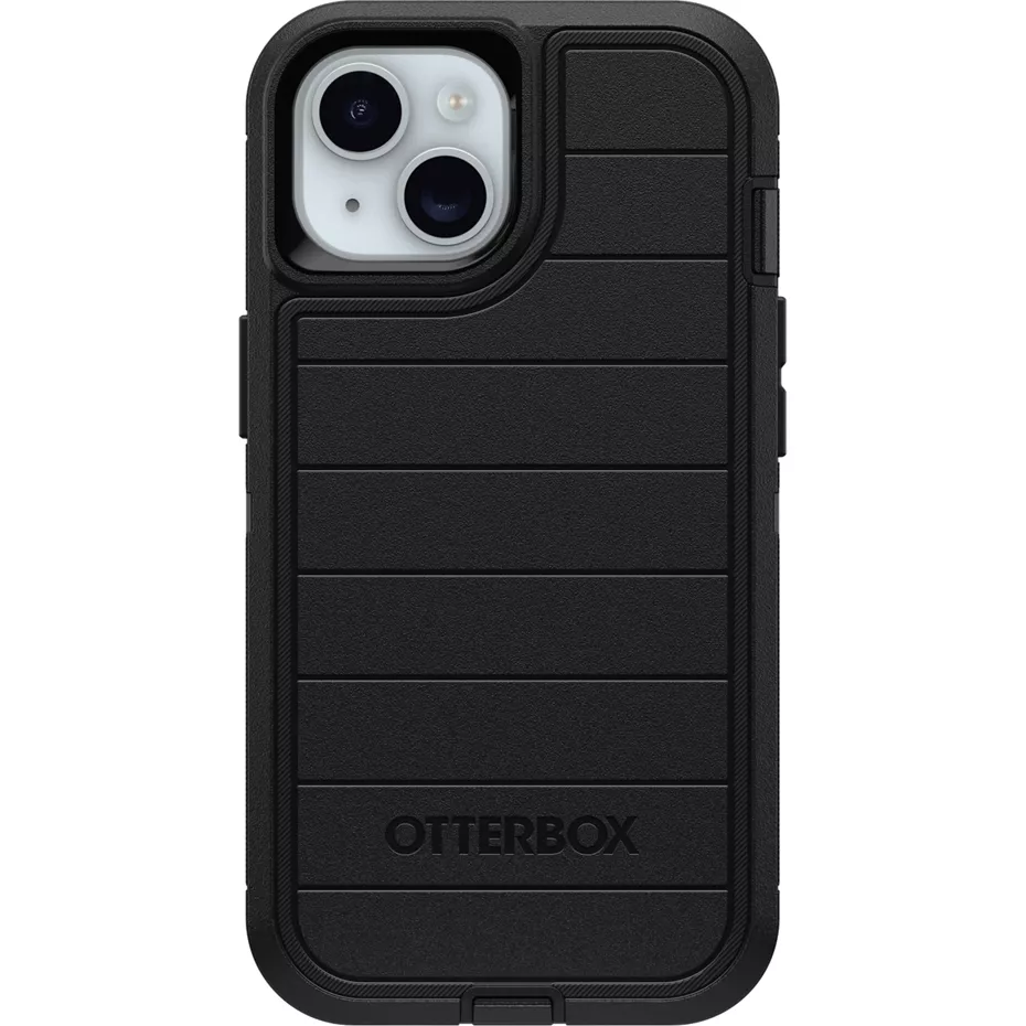 OtterBox Defender Series Pro Case for iPhone 15, iPhone 14, and iPhone 13 - Black | Verizon