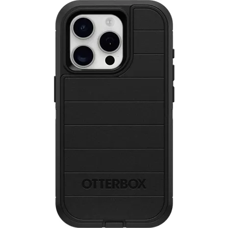 OtterBox Defender Pro Case for the iPhone 15 Pro Max - Black