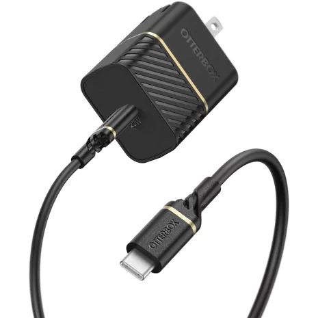 OtterBox Fast Charge Wall Charger Kit with USB-C to USB-C Cable, 20W