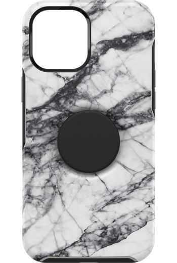 Otterbox Otter Pop Symmetry Series Case For Iphone 12 Pro Max White Marble Verizon