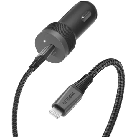 OtterBox Premium Pro 30W Lightning to USB-C Car Kit Nightshade image 1 of 1 