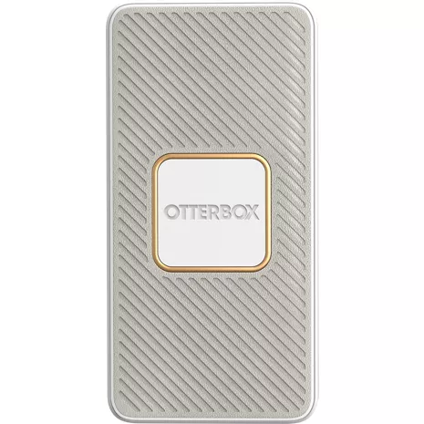 Batería portátil de carga rápida estándar de 15 mAh con carga inalámbrica Qi OtterBox Blanco imagen 1 de 1