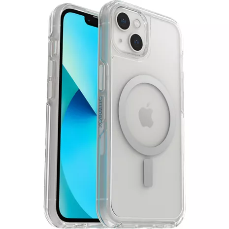 OtterBox Funda Symmetry Clear Series+ con MagSafe para iPhone 13​​ 