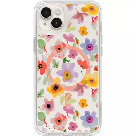 OtterBox Funda Symmetry Series+ con MagSafe para el iPhone 14 Plus - Hidden Garden