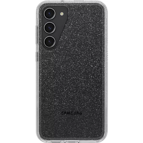 OtterBox Funda Symmetry Clear Series para el Galaxy S23+ - Stardust (gris)