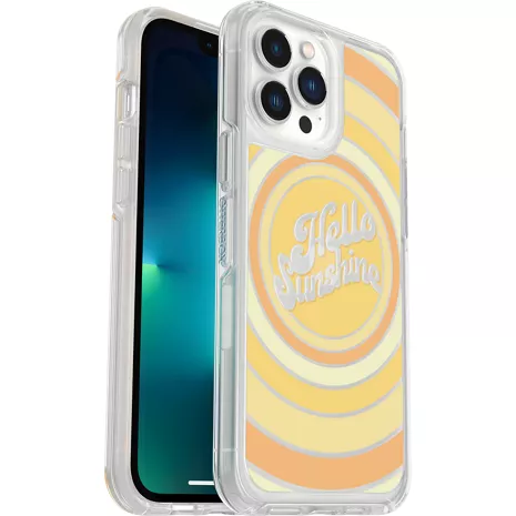 Protector OtterBox Symmetry Clear Series para el iPhone 12/13 Pro Max - Hello Sunshine