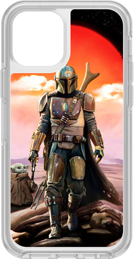 Otterbox Mandalorian Symmetry Series Clear For Iphone 12 Iphone 12 Pro Verizon