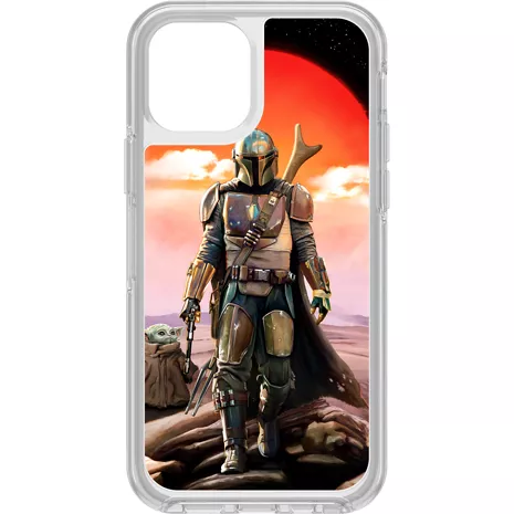OtterBox Mandalorian Symmetry Clear Series Case for iPhone 12/iPhone 12 Pro