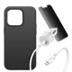 Paquete de funda Otterbox Symmetry Series+, protector de pantalla y cargador para el iPhone 14 Pro