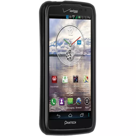 Verizon High Gloss Silicone Case - Black