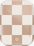 Batería externa portátil Checker con MagSafe - Nude Vibe​​ 