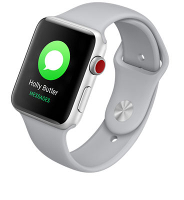 iwatch series 3 space gray aluminum