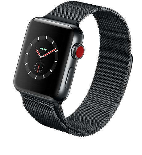 Apple Watch Series 3 38mm Case with Milanese Loop | Verizon