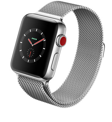 apple watch 3 stainless steel 38mm