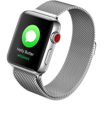 apple watch 3 42mm stainless steel