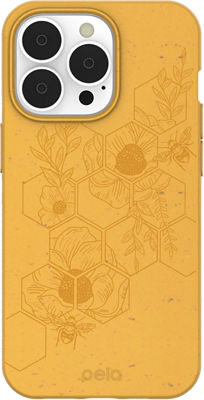 Pela Case | iPhone 12 Pro Max Honey (Bee Edition) Wallet Compostable