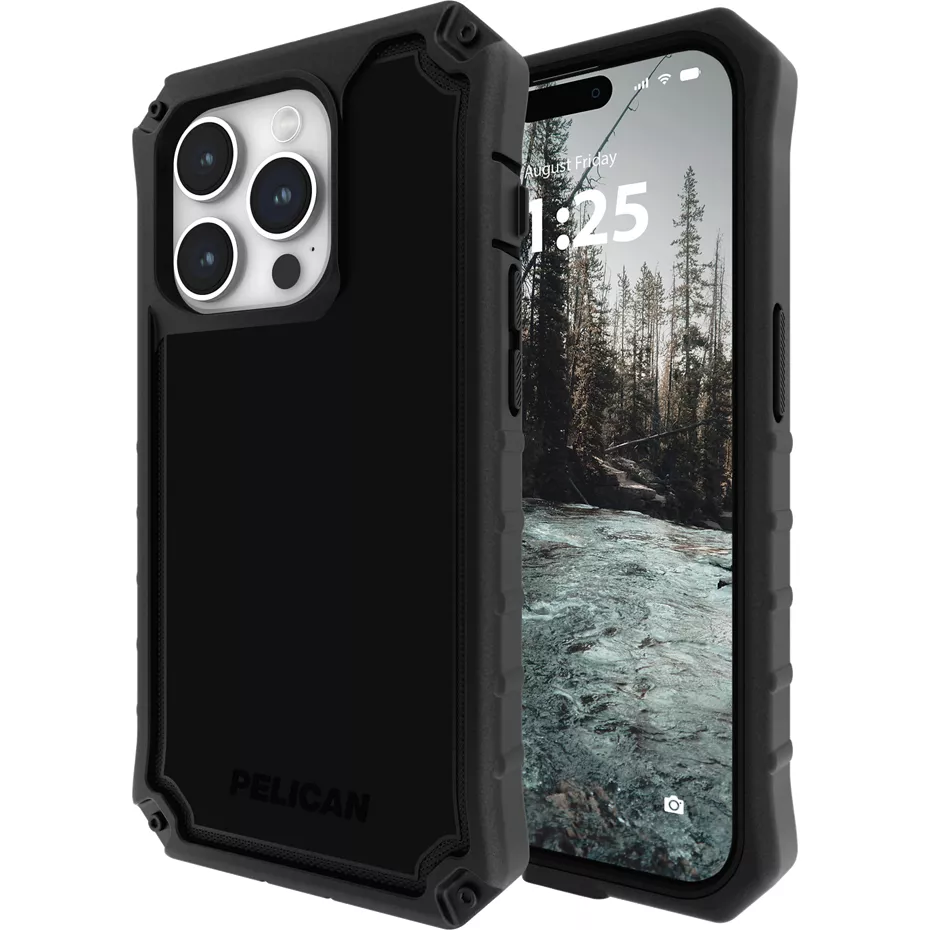 Pelican Ambassador Case with MagSafe for iPhone 15 Pro - Black | Verizon