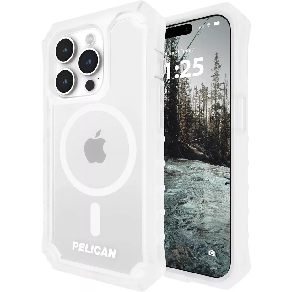 Pelican Ambassador Case with MagSafe for iPhone 15 Pro - Clear | Verizon