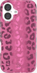 Funda de leopardo con MagSafe para el iPhone 16 de Apple - Rosa rubí​​ 