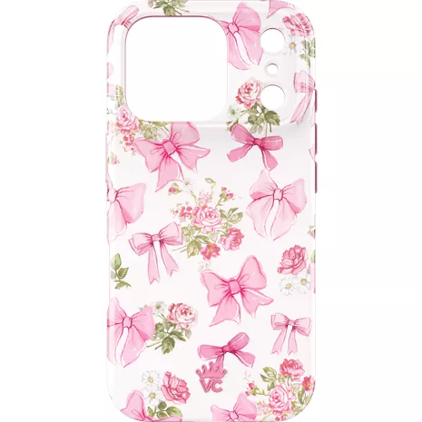 Velvet Caviar Case with MagSafe for iPhone 17 Pro - Posie Pink Bow