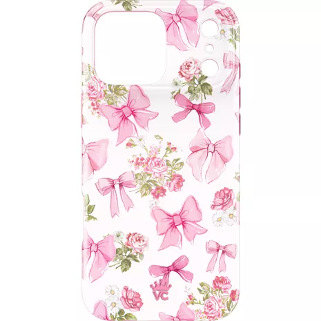 Velvet Caviar Case with MagSafe for iPhone 17 Pro Max - Posie Pink Bow