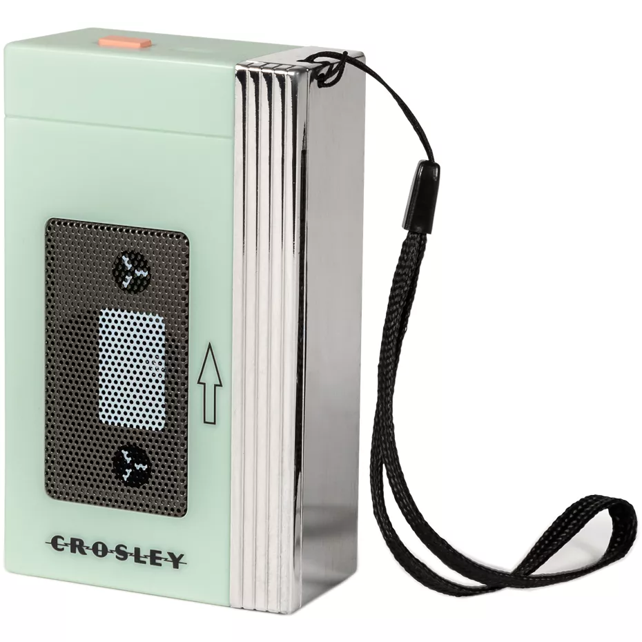 Crosley Mini Retro 80S Portable Bluetooth Speaker - Mint | Verizon
