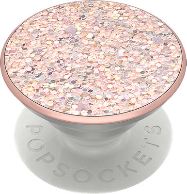 PopSocket PopGrip Motif Léopard Violet Et Rose - Support Adhésif Interchangeable Pour Téléphone