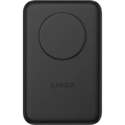 PopSockets x Anker PowerCore MagGo 5k Portable MagSafe Charger and Grip Black image 1