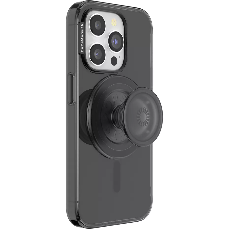 PopSockets Case with MagSafe and PopGrip for iPhone 15 Pro - Black | Verizon