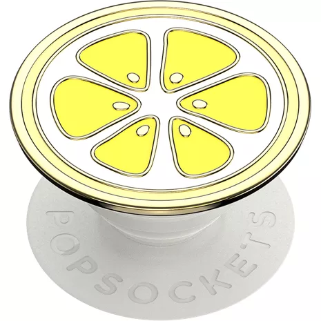 PopSockets PopGrip - Enamel Lemon Slice Yellow