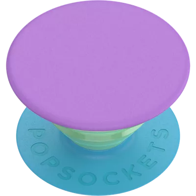 PopSockets PopGrip - Pastel Brights Colorblock - Lavender Purple image 1