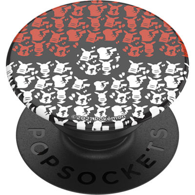 Black Grid Pop-Socket