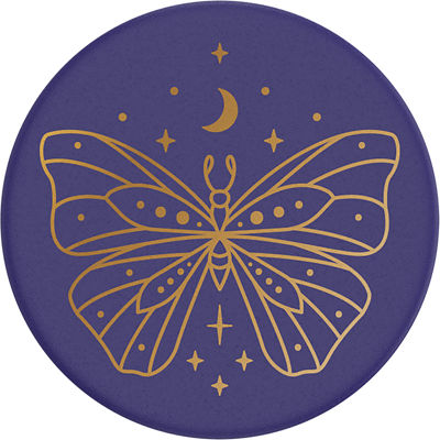 PopSockets PopGrip Cell Phone Grip & Stand - Vibey Butterfly