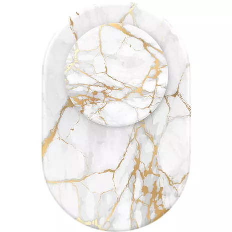 PopSockets PopGrip with MagSafe - Gold Lutz Marble