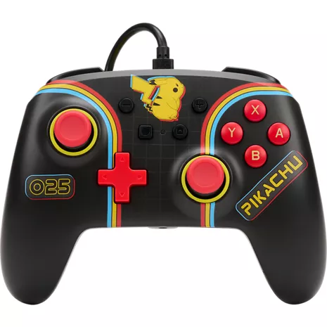 Mando Pro Nintendo Switch PowerA con Cable Pixel Pikachu