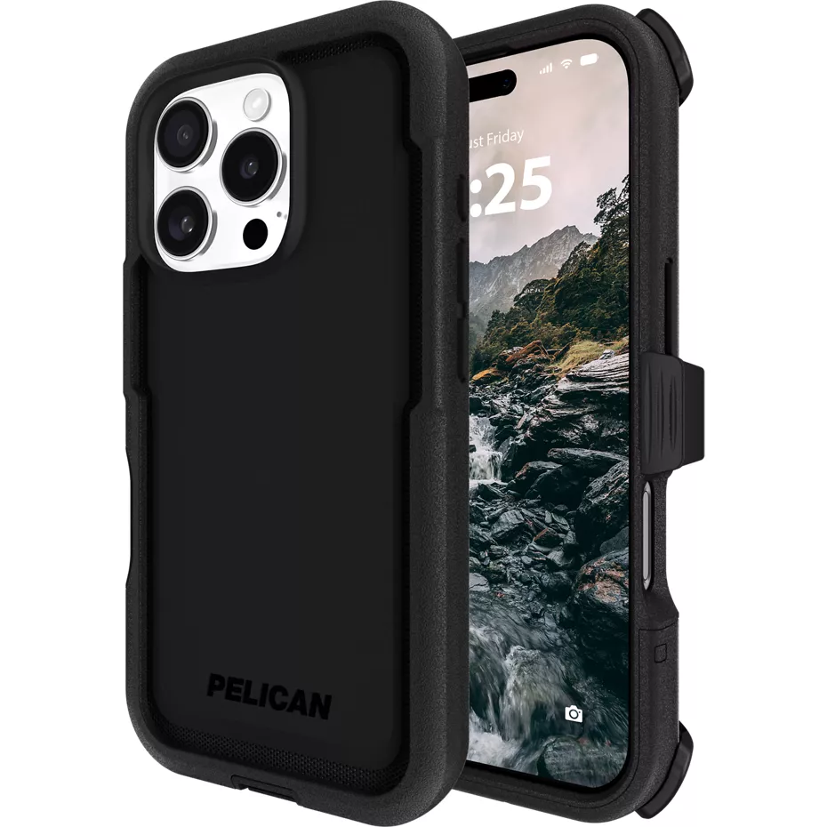 Pelican Voyager Case with MagSafe for iPhone 16 Pro - Black | Verizon