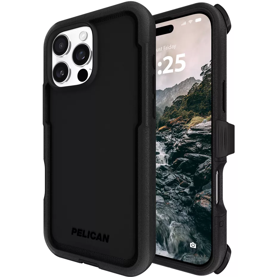 Pelican Voyager Case with MagSafe for iPhone 16 Pro Max - Black | Verizon
