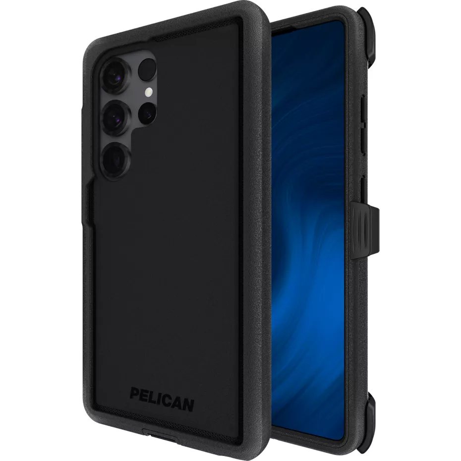 Pelican Voyager Case with Magnet for Galaxy S25 Ultra - Black | Verizon