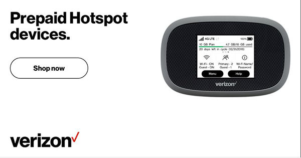 Mobile Wi-Fi Hotspots - Shop Prepaid Hotspots
