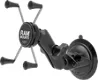 RAM Mounts RAM Twist-Lock Suction Cup Mount with Universal X-Grip Large Phone/Phablet Cradle