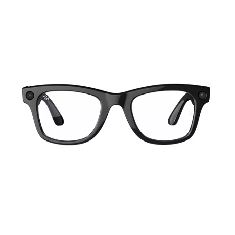 Ray-Ban Meta Wayfarer Standard Smart Glasses with Clear Lenses