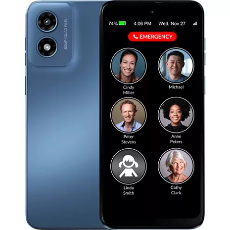 Raz Memory Cell Phone (Unlocked) Blue image 1 of 1 
