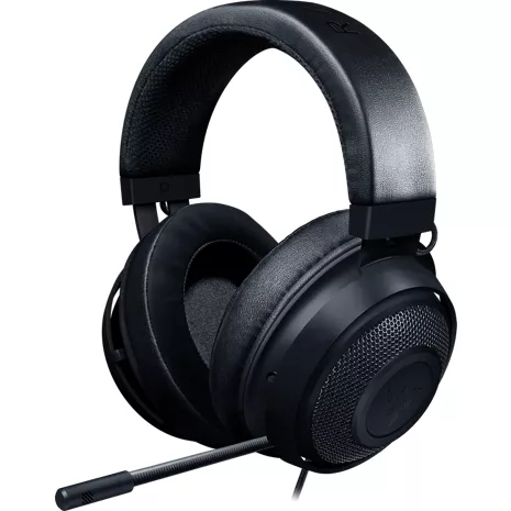 Audífonos con micrófono alámbricos para juegos multiplataformas Razer Kraken