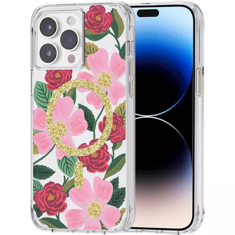 Rifle Paper Co Case with MagSafe for iPhone 14 Pro Max - Rose Garden