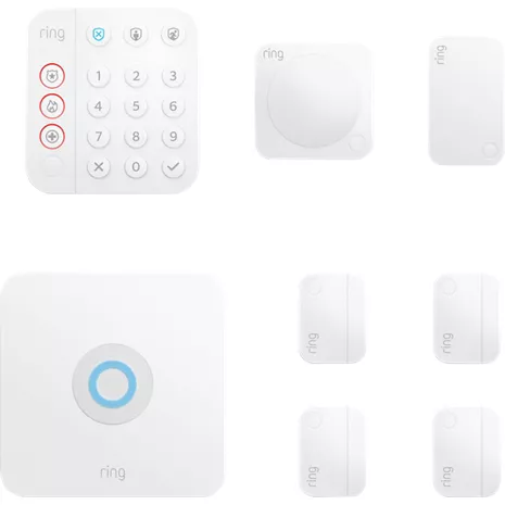 Ring Alarm serie V2 700, kit de 8 piezas