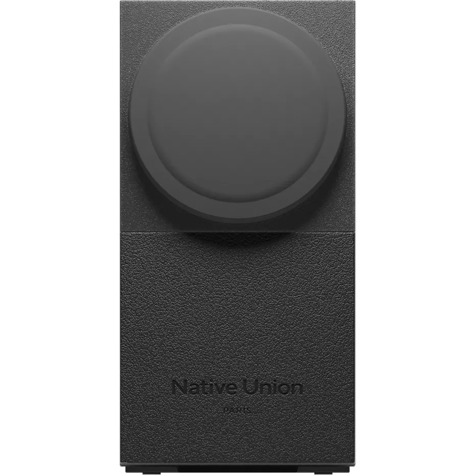 Native Union Rise 3-in-1 Qi2 Magnetic Wireless Charger with Travel Pouch - Black | Verizon