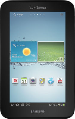 Samsung tab 2 clearance hang